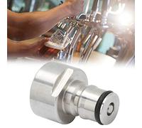 Alomejor Adaptador de Acoplador de Barril de Bloqueo de Bola de Acero Inoxidable Kit de Conversión de Elaboración de Cerveza Casera Duradero para Cerveceros Profesionales G5/8 Pulgadas para