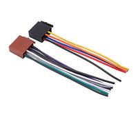 Alomejor Adaptador de Arnés ISO Conector de Adaptador Estéreo para Automóvil de Metal ABS Reemplazo Predesmontado Plug and Play de 16 Pines para Instalación de Radio C230 2000 y Varios Modelos