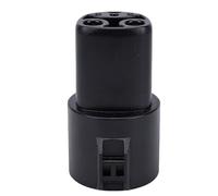 Alomejor Adaptador de Cargador J1772, Adaptador de Cargador EV para PC 80A 240V IP54 con Clavijas de Cobre Plateadas, Carga Nivel 1 Nivel 2 para Modelo 3 Y S X en el Hogar o Estaciones Públicas