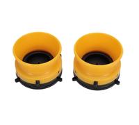 Alomejor Adaptador de Concentrador Nab, 2 uds., ABS de Primera Calidad, Construcción Fuerte para Grabadoras de Cinta Studer Akai de 10 Pulgadas (Yellow)