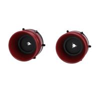 Alomejor Adaptador de Concentrador Nab, 2 uds., ABS de Primera Calidad, Construcción Fuerte para Grabadoras de Cinta Studer Akai de 10 Pulgadas (Rojo)