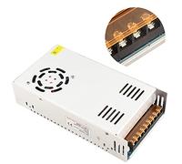 Alomejor Adaptador de Controlador de Fuente de Alimentación de Interruptor para DC12V, Fuente de Alimentación de Baja Ondulación para Equipos de Radio y CCTV, Material de Aleación de Aluminio