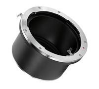 Alomejor Adaptador de Lente M645 a RF, Convertidor de Lente de Cámara de Aleación de Aluminio para Cámaras sin Espejo RP R5 R6 R7 R8 R10