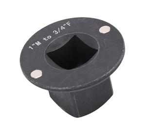 Alomejor Adaptador de Zócalo de Perfil bajo, Reductor de Zócalo de Impacto con Inserción de Metal para Espacios Reducidos 3/8M-1/4F (1"M-3/4"F)