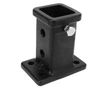 Alomejor Adaptador Receptor de Enganche de Remolque de 2 Pulgadas, Acero Moldeado, Extensor de Enganche con Perno para Camionetas, SUV, RV, Resistente con Diseño Antisonajero