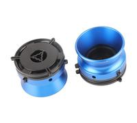 Alomejor Adaptadores de Buje NAB para Abridores Profesionales Studer de Aleación de Aluminio de 10 Pulgadas, Fáciles de Usar, 2 Unidades (BLUE)