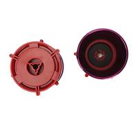 Alomejor Adaptadores de Concentrador NAB Premium para Apertura de Cinta Profesional para Grabadoras de Cinta Studer y Akai de 10 Pulgadas Aleación de Aluminio 2 Unidades (PURPLE)