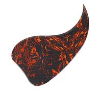 Alomejor Adhesivo Protector para Golpeador de Guitarra, Accesorios Decorativos de PVC para Guitarrista, Larga Vida útil para Guitarristas Acústicos, PVC
