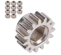 Alomejor Afinadores de Guitarra de Engranaje Abierto, Clavijas de Afinación de Bloqueo Hexagonal de Hierro con Relación de Engranaje 15:1 para Guitarristas, Bajos y Ukelele (12PCS)