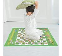Alomejor Ajedrez de Serpiente, Juego de Tablero de Ajedrez de Dibujos Animados Encantador, Juguete para Niños, Estera Plegable Lavable de 60x45cm (#1)