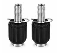 Alomejor Ajustadores de Cable de Freno Bicicleta - Regulador de Marchas para Transmisión, Conector de Engranaje Compatible con de Ajuste Preciso (3 Unidades)