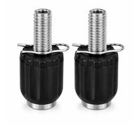 Alomejor Ajustadores de Cable de Freno Bicicleta - Regulador de Marchas para Transmisión, Conector de Engranaje Compatible con de Ajuste Preciso (3 Unidades)