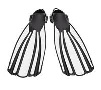 Alomejor Aletas de Buceo, Hebilla Ajustable para un Ajuste Cómodo Excelente Flexibilidad de Propulsión, con Diseño sin Costuras para Reducir la Resistencia, para Nadar, Bucear, Surfear, (R)
