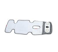 Alomejor Alfombra de Enfriamiento del Infantil con Ventiladores Dobles, Forro de Cochecitos Portátiles, Comodidad Personalizada con 3 Velocidades del Viento, Ideal para Acampar