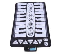 Alomejor Alfombra de Teclado de Piano de bebé, Manta de Juguete de Piano Multifuncional Musical para Bebés para Niños Aprendiendo a Gatear y Jugar