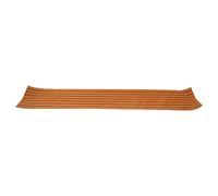Alomejor Alfombrilla Adhesiva de EVA para Barcos Alfombrilla para Suelo de Barco Marrón 240 X 45 X 0,6 Cm Almohadilla Antideslizante para Terrazas de Imitación de Teca con Respaldo Autoadhesivo para