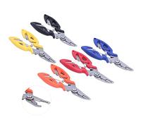 Alomejor Alicates para Señuelos Multifunción, Removedor de Anzuelos Afilados, Herramienta Fácil de Usar para Entusiastas de la Pesca, 5 uds.