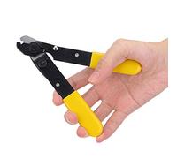 Alomejor Alicates Pelacables de para Cables de Fibra óptica, Herramienta Manual Duradera para un Pelado Preciso, Tamaño Compacto 135mm