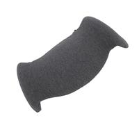 Alomejor Almohada de Apoyo Lumbar de Espuma Viscoelástica, Cojín Lumbar con Calefacción USB para Dormir, Silla de Oficina, Coche, 4 Niveles de Configuración de Temperatura