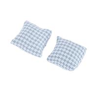 Alomejor Almohadas en Miniatura, Cojines de sofá de Tela de Felpa 1:12, Texturas Realistas, Material de Felpa de Primera Calidad para Decoración de Habitaciones Pequeñas DIY