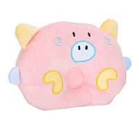 Alomejor Almohadas para Dormir para Perros y Gatos con Forma de Cerdo de Dibujos Animados Lindo, Protección de la Columna Cervical, Amarillo 12 "x 30,5 Cm (Pink)