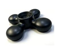 Alomejor Almohadilla Antideslizante para Violonchelo, Protector de Suelo de Goma para Violonchelo, Alfombrilla Antideslizante de Alta Amortiguación de 3 X 3 X 1 Pulgadas para Práctica de (BLACK)