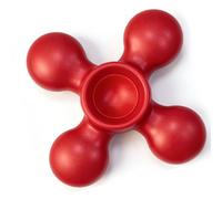 Alomejor Almohadilla Antideslizante para Violonchelo, Protector de Suelo de Goma para Violonchelo, Alfombrilla Antideslizante de Alta Amortiguación de 3 X 3 X 1 Pulgadas para Práctica de (rojo)