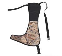 Alomejor Almohadilla de Tiro Protectora a Prueba de Golpes Que Reduce el Retroceso de Fieltro para Deportes Al Aire Libre Hombrera de Neopreno para Hombres y Mujeres, Correa Ajustable a Prueba de