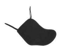 Alomejor Almohadilla para Reposacabezas de Violín, Protector de Esponja de Algodón Suave para Violín 4/4 3/1/2 1/ /8, Funda Negra para Reposamuñecas para Protección de la Piel y Larga Vida útil
