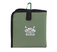 Alomejor Almohadilla para Sentarse Al Aire Protección de Tres Capas Cojín Plegable para Acampar Estera Portátil para Estadio Protege contra la Absorción del Sudor y el Terreno Accidentado Adecuado