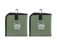 Alomejor Almohadilla para Sentarse Al Aire Protección de Tres Capas Cojín Plegable para Acampar Estera Portátil para Estadio Protege contra la Absorción del Sudor y el Terreno Accidentado Adecuado