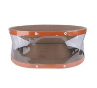 Alomejor Almohadilla Rascadora Interactiva Divertida para Gatos, Tablero Rascador Engrosado para Gatitos Aventureros, Techo Curvo Humanizado para Relajación sin Presión