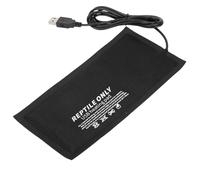 Alomejor Almohadilla Térmica USB para Reptiles, Tela de Fibra Eficiente para Reptiles y Mascotas, Conducción Rápida del Calor para Lagartos y Tortugas, Longitud de Línea de 3,3 Pies (L)