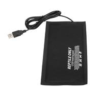 Alomejor Almohadilla Térmica USB para Reptiles, Tela de Fibra Eficiente para Reptiles y Mascotas, Conducción Rápida del Calor para Lagartos y Tortugas, Longitud de Línea de 3,3 Pies (S)
