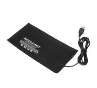 Alomejor Almohadilla Térmica USB para Reptiles, Tela de Fibra, Estera de Calentamiento de Temperatura Constante de 45F para Serpientes, Lagartos y Cangrejos Ermitaños (M 25,5 cm/10,04 Pulgadas de
