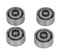 Alomejor Almohadillas Antideslizantes para Pies de Impresora 3D, Solución de Amortiguación de Vibración de Goma Duradera para Lab X1 P1, 4 Uds.