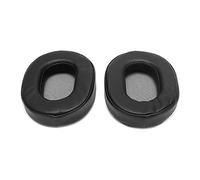 Alomejor Almohadillas de Repuesto Premium para Auriculares MDR-1A Almohadillas Suaves y Cómodas para Sesiones de Escucha Largas Esponja y Material de PU Paquete de 2
