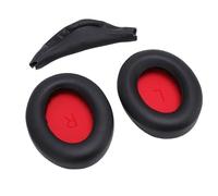Alomejor Almohadillas para los Oídos Kit de Almohadillas para la Cabeza Reemplazo Cómodo y Duradero para Auriculares Hechos con Cuero Proteico y Espuma 2 Unidades