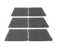 Alomejor Almohadillas para Nido de Pollo de PE, Duraderas y Resistentes a los Arañazos, Alfombrillas para Nido de Gallina para Gallinero Limpiador, 6 Unidades de Almohadillas para Cajas para Pollos