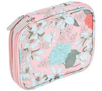 Alomejor Alomejor Bolsa de Ganchillo con Cremallera de Doble Cara, Almacenamiento de Tela Oxford para Agujas de Tejer para Madre, Abuela, Tía (Tela Oxford 600D 3) (600D.)