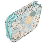 Alomejor Alomejor Bolsa de Ganchillo con Cremallera de Doble Cara, Almacenamiento de Tela Oxford para Agujas de Tejer para Madre, Abuela, Tía (Tela Oxford 600D 3) (600D 3) (