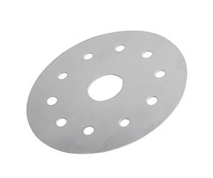 Alomejor Alomejor Disco Convertidor de Inducción de Acero Inoxidable Duradero, Evita Quemaduras, Placa de Guía Térmica para Estufa de Gas, Uso Conveniente, 1 Placa Difusora de Calor, Ideal para