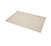 Alomejor Alomejor Estera de Alimentación para Mascotas, Impermeable, de Silicona, con Patrón de Cachorro, Antideslizante, para Pisos para Gatos y Perros, Tapete para Cuencos No Tóxico de Grado