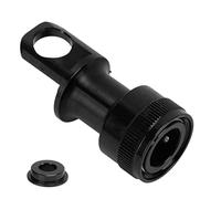 Alomejor Alomejor Hebilla de Pedal de Liberación Rápida, Adaptador de Montaje de Aleación de Aluminio con Funda Reductora de 5 Mm para Bicicleta Plegable y Orificios para Tornillos M5