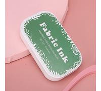 Alomejor Alomejor Juego de Almohadillas de Tinta para Sellos, Accesorios de Impresión Lavables de Colores Brillantes para Proyectos de Bricolaje, Tinta para Artistas + Plástico de Esponja para