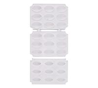 Alomejor Alomejor Molde para Albóndigas ABS de Calidad Alimentaria, Herramienta de Prensa para Hacer Pan de Carne Fácil de Usar para Bolas de Pescado Italianas y Suecas, Ayudante de Cocina (nueve