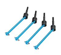 Alomejor Alomejor Piezas de Mejora del Eje de Transmisión CVD Universal de Metal RC para Coche TT02B 1/10 RC, Aleación de Aluminio Resistente y Duradera, Mejora el Rendimiento, Fácil de Instalar,