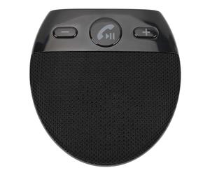 Alomejor Altavoz Bluetooth para Coche, Material ABS, con Batería de 600 MAh, Altavoz de Teléfono Manos Libres para Uso Conveniente en Vehículos
