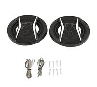 Alomejor Altavoz Coaxial para Automóvil de 2 Piezas, Material Magnético, Potencia de 650 W, Calidad de Sonido Alta y Baja para Sistemas de Audio para Automóvil