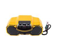 Alomejor Altavoz para Motocicleta, de Audio para Moto, for Conducción en Motocicleta
